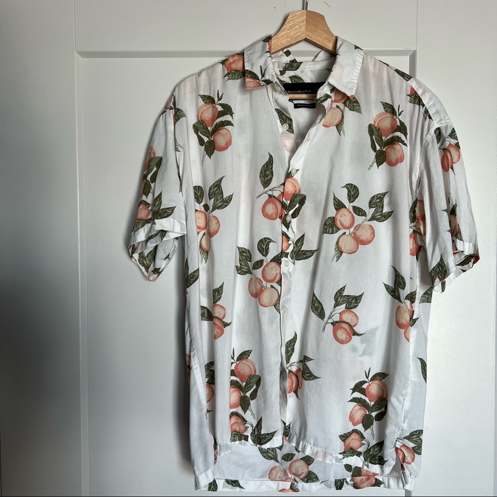 A&F Short Sleeve Button Down